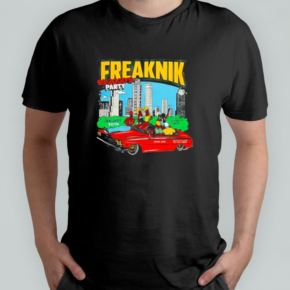 Freaknik Freaknik 99-2000’s Party January 30th vintage shirt
