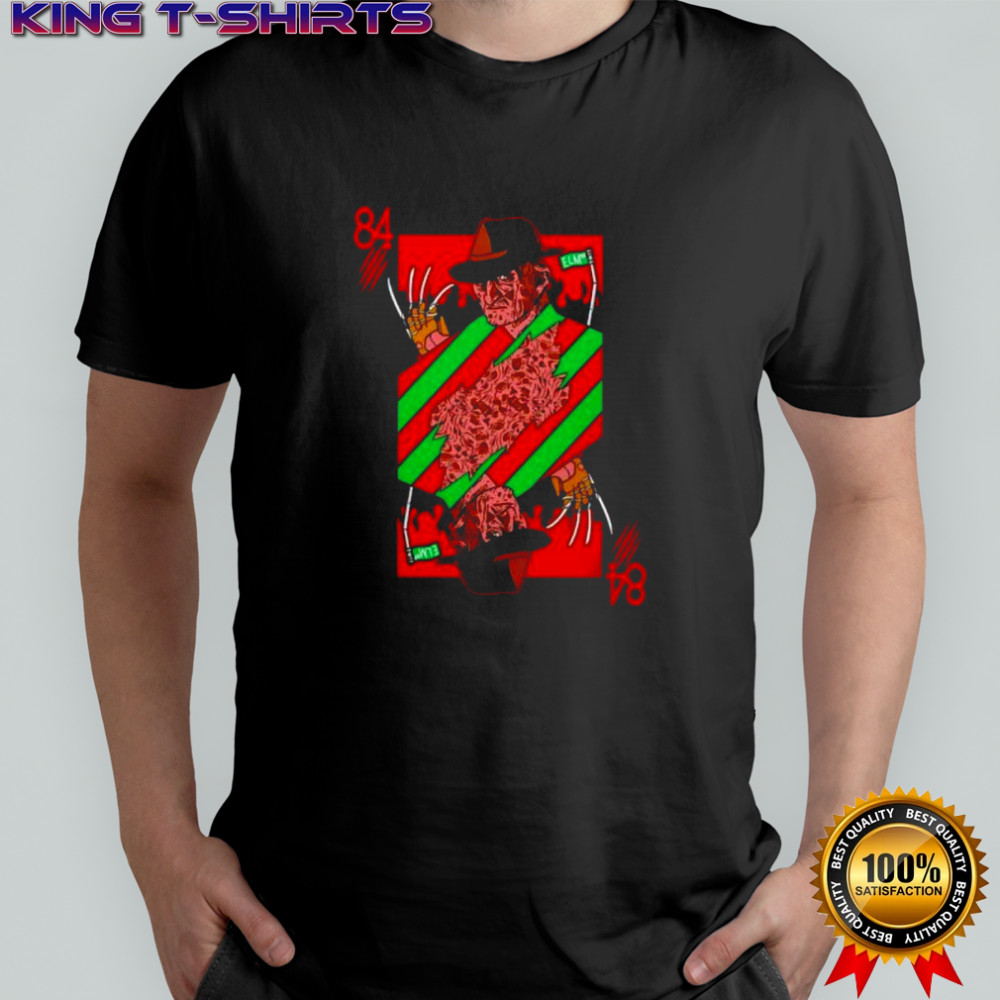 Freddy 84 horror halloween shirt
