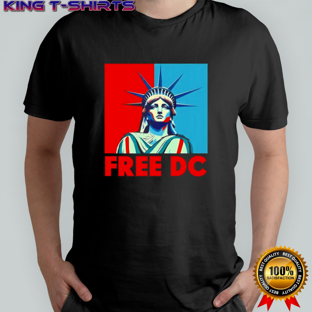 Free DC statue of Liberty Resist hope shirt