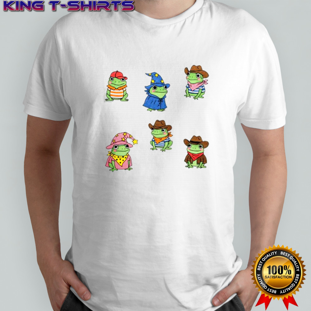 Frogs Cowboy Witch Frogs T-Shirt