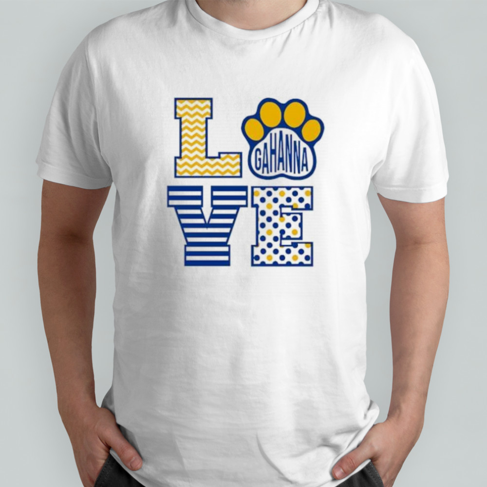 Gahanna LOVE shirt