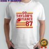 Game day Go Taylor’s Fiance Chiefs number 87 shirt