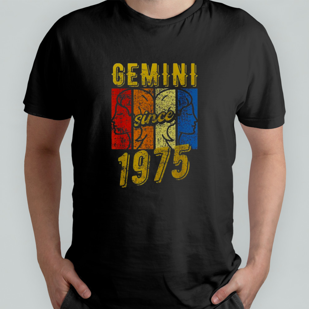 Gemini Since 1975 Retro T-Shirt