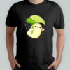 Ghost With Leaf Umbrella cute shirt
