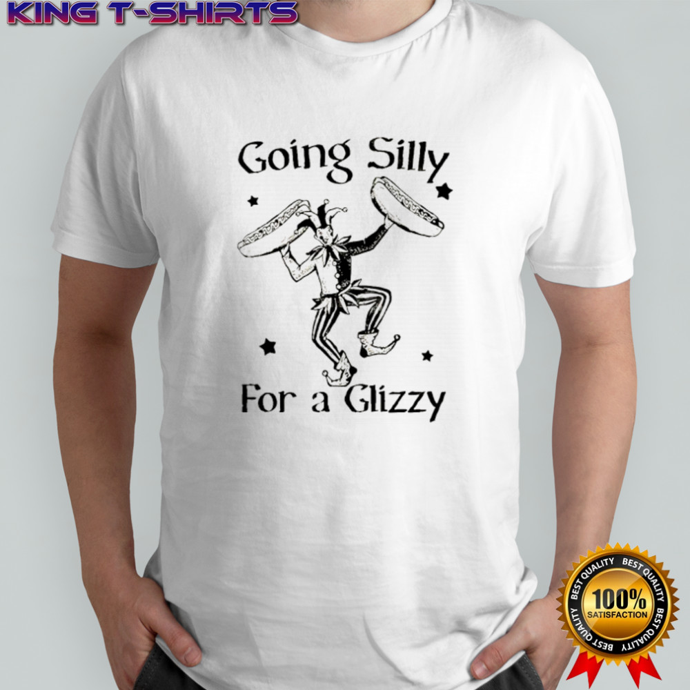 Going silly for a glizzy shirt