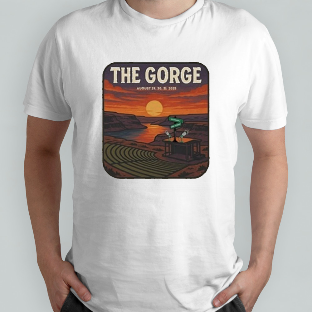 Goose 2025 The Gorge Amphitheatre Shows T-Shirt