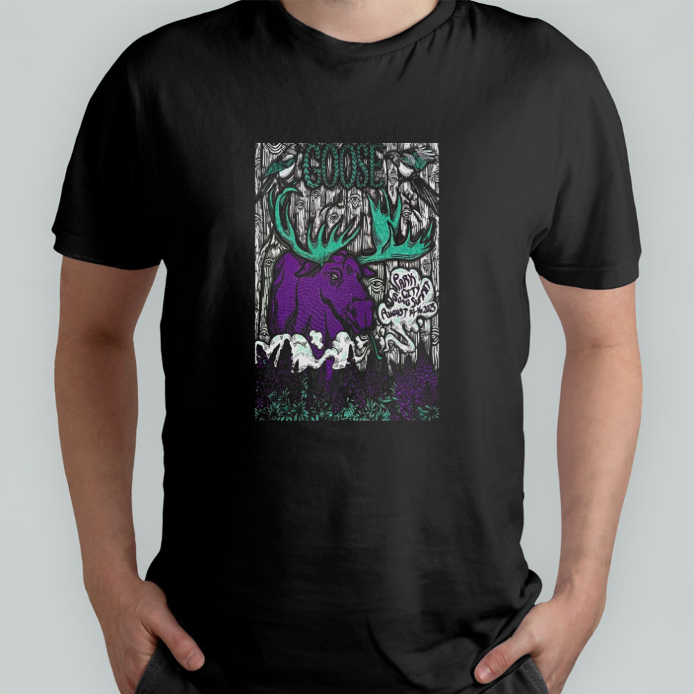 Goose Park City Song Summit In Park City UT Aug 14-16 2025 Poster T-Shirt