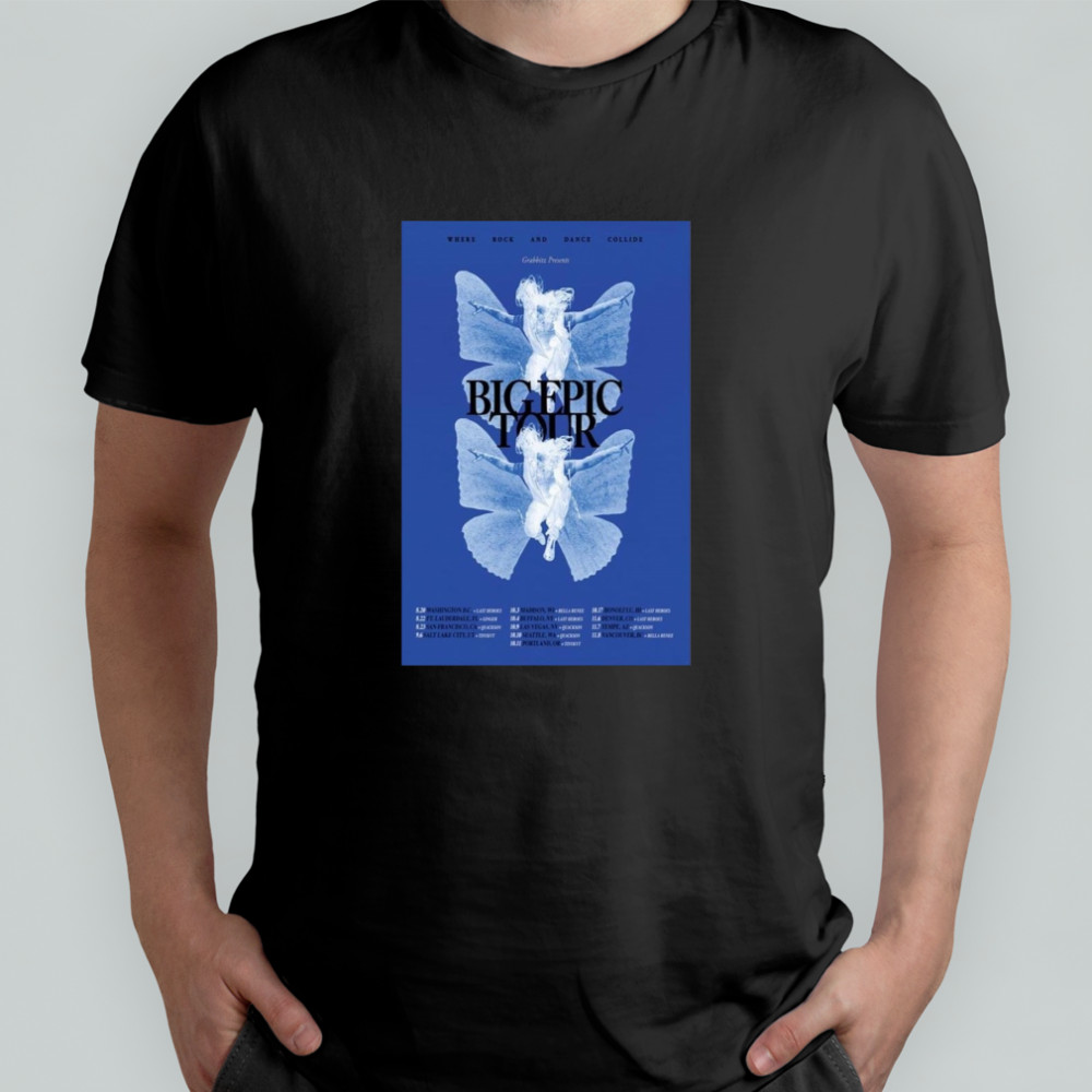 Grabbitz Big Epic Tour 2025 Poster T-Shirt