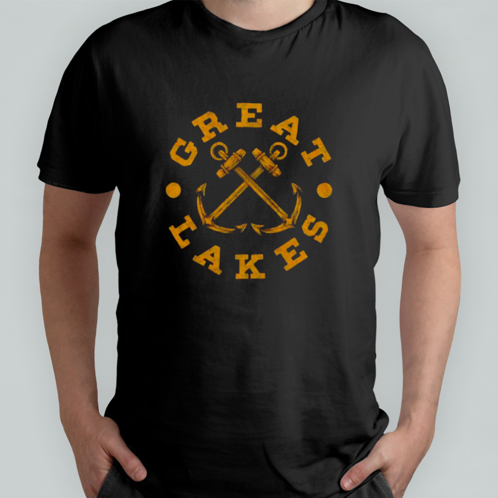 Great Lakes Crossed Anchors shirt
