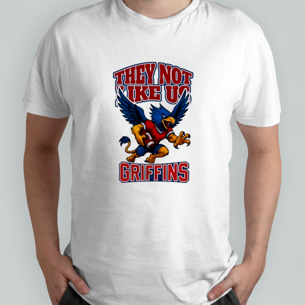Griffins Mascot They Not Like Us School Spirit Game Day shirt