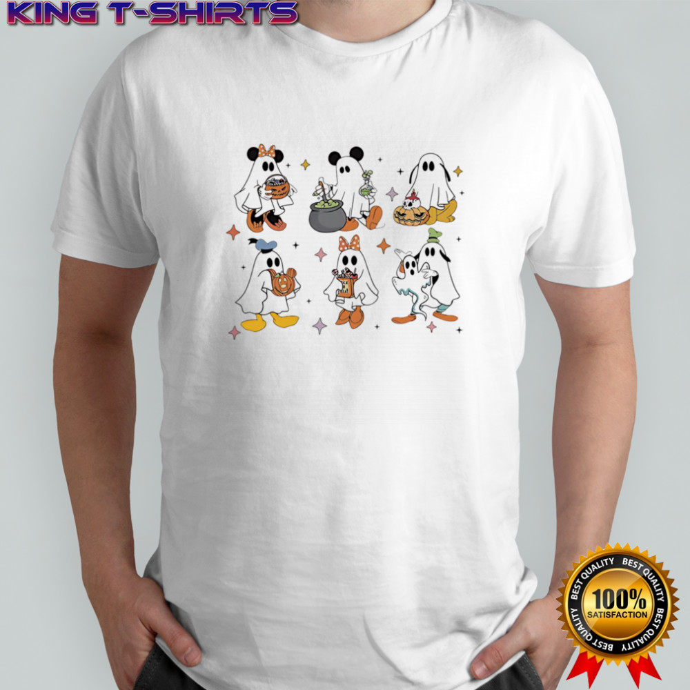 Halloween Ghost Cosplay Mickey’s Friends shirt