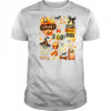 Halloween Pumpkin Boho Floral Fall Autumn Spooky Season shirt