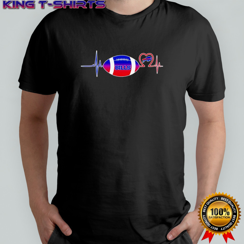 Heartbeat football Buffalo Bills shirt