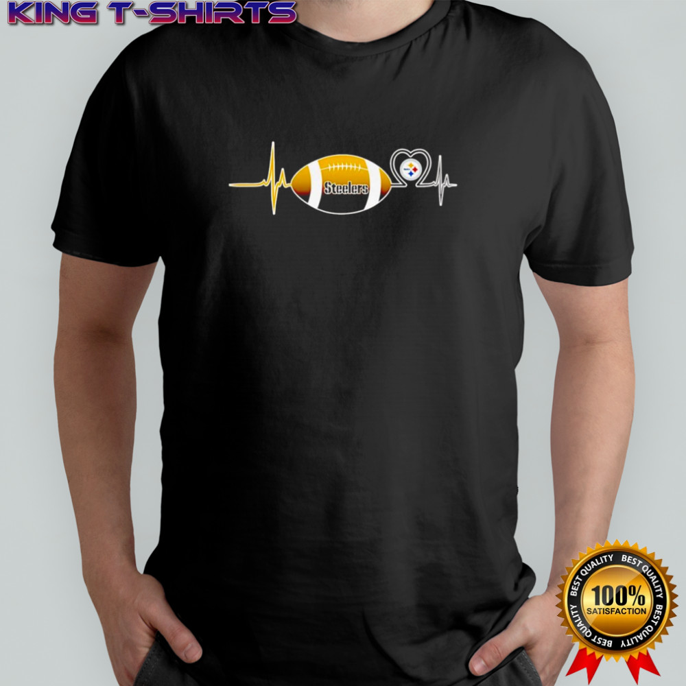 Heartbeat football Pittsburgh Steelers shirt