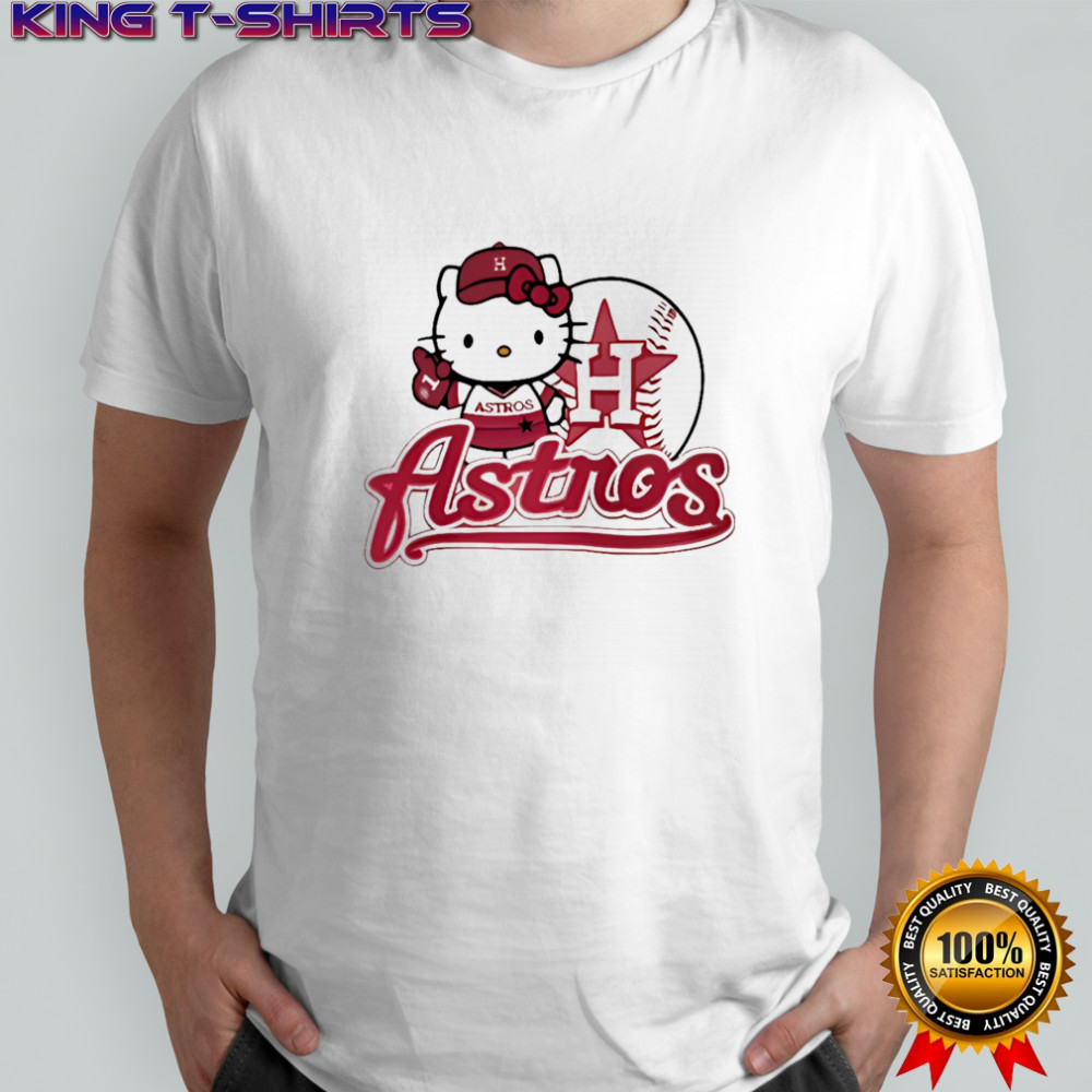 Hello Kitty Astros baseball shirt