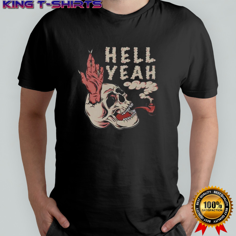 Hellyeah Smoking Skull T-Shirt