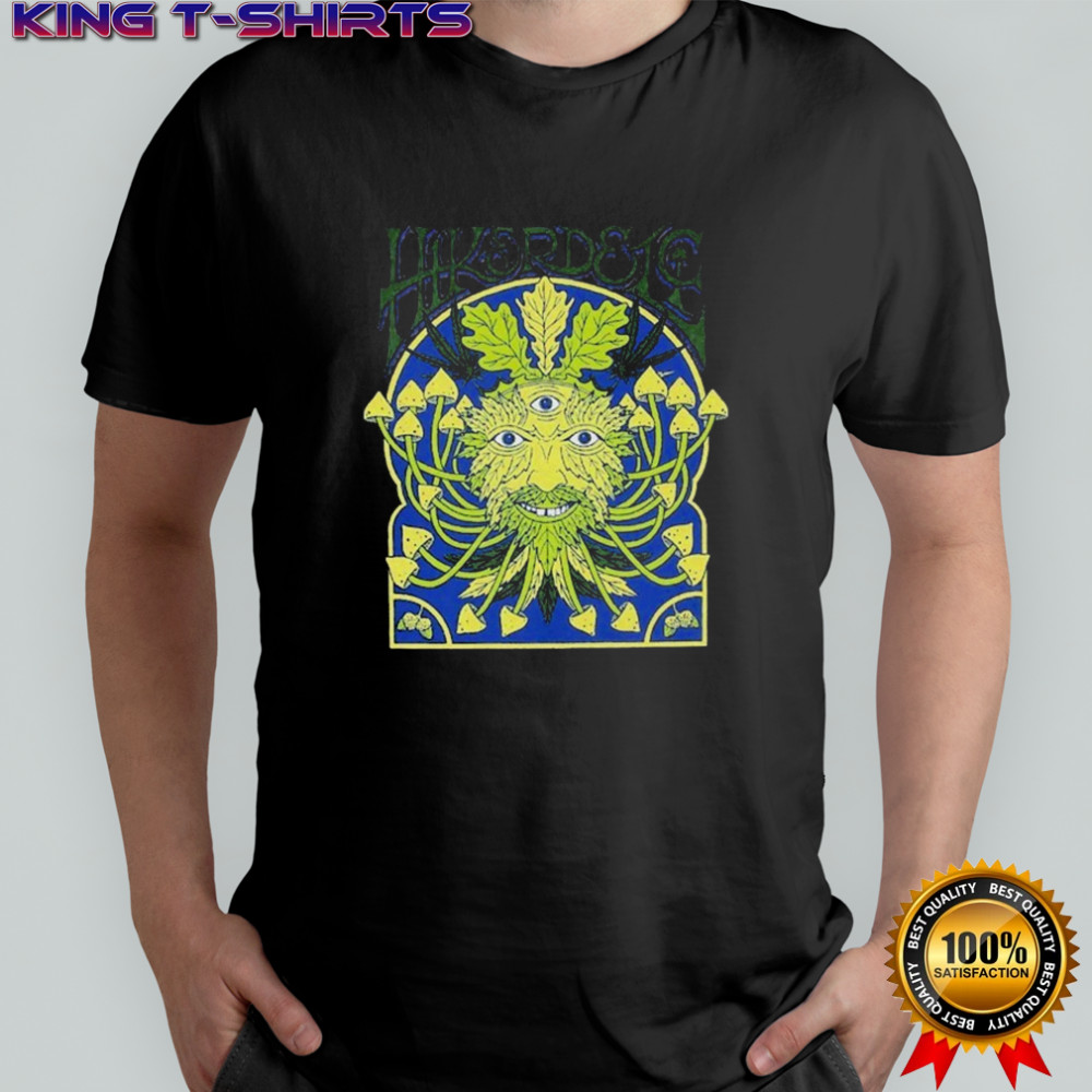 Hikerdelic Green Man 3 Eyes T-shirt