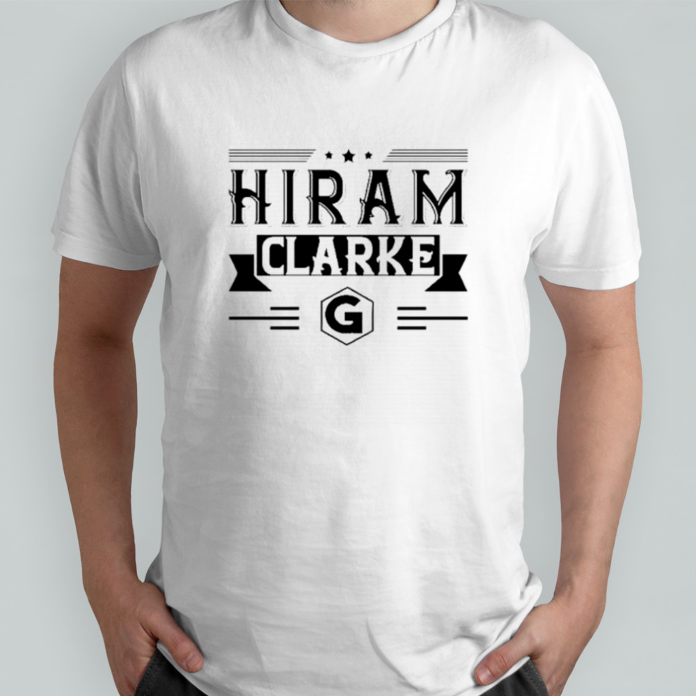 Hiram Clarke G’3 logo shirt