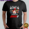 Horror characters you can’t scare me I work at Advance Auto Parts shirt