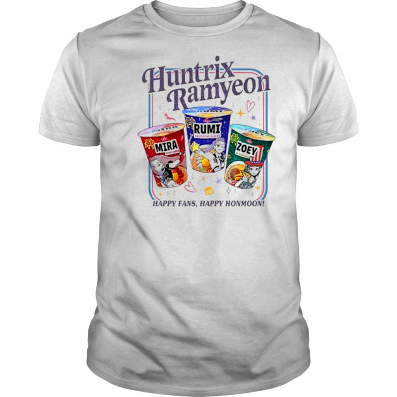Huntrix RamyeonDemon Hunter Movie Inspired Shirt