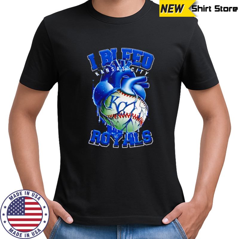 I Bleed Kansas City Royals shirt