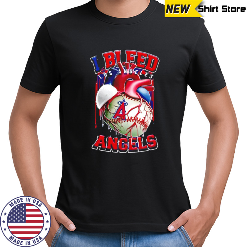 I Bleed Los Angeles Angels shirt