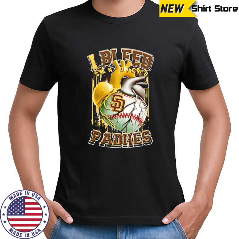 I Bleed San Diego Padres shirt