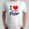I Love San Diego Padres shirt