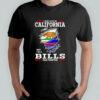 I may live in California but I’m a Buffalo Bills fan forever shirt
