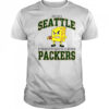 I May Live In Seattle But On Gameday My Heart And Soul Belong To Green Bay Packers T-Shirt