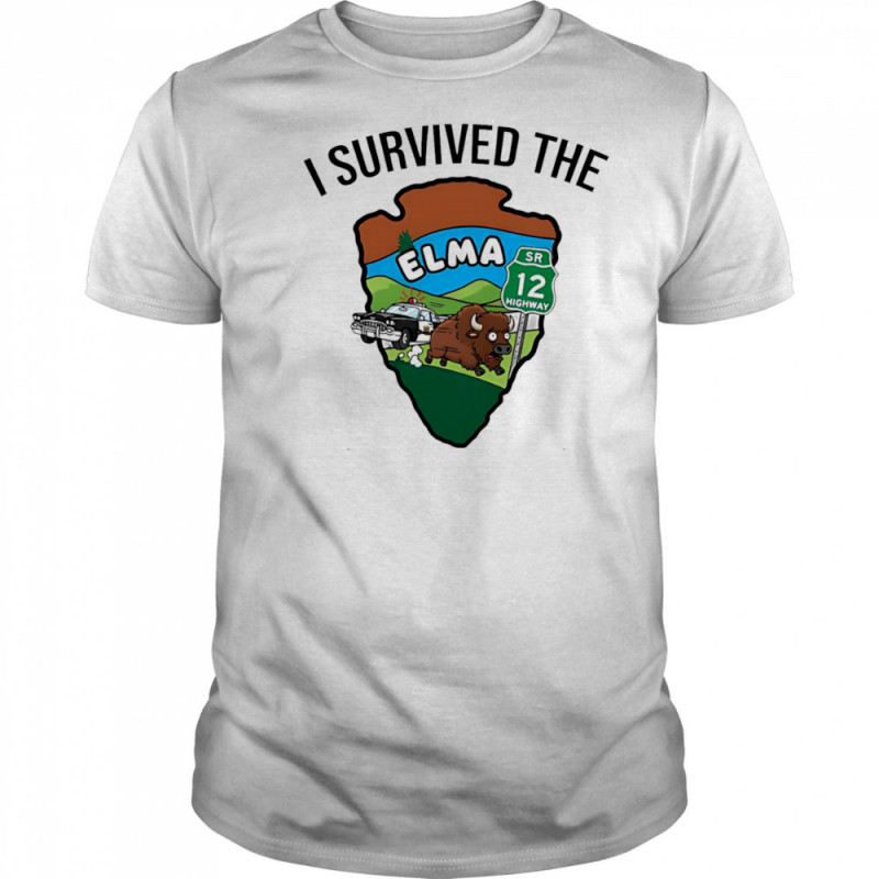 I survived the Elma Bison run 2025 shirt