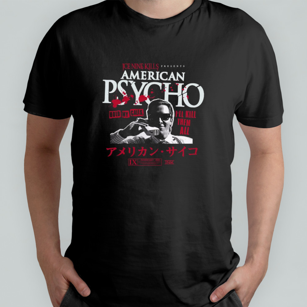 Ice Nine Kills X American Psycho T Shirt