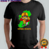 Iowa State Cyclones football mascot jump up graphic shirt