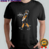 Iowa State football Rocco Becht superstar pose cartoon shirt