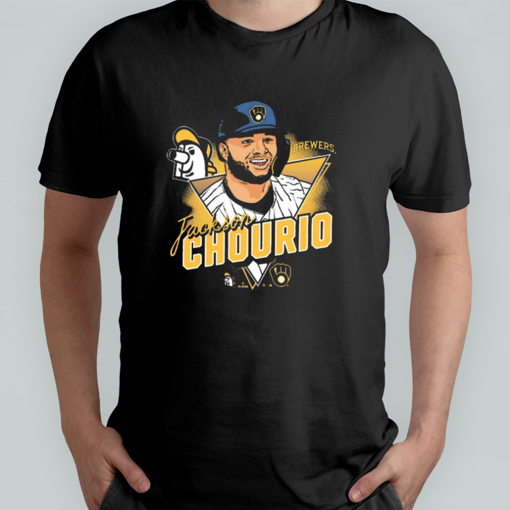 Jackson Chourio Milwaukee Brewers Baseball MLB Player Fan Gear 2025 t-shirt