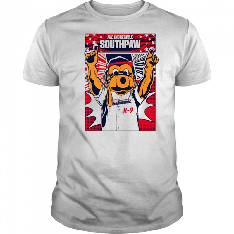 Jacksonville Jumbo Shrimp Southpaw Comic shirt