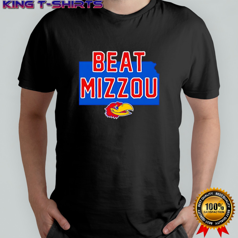 Jayhawk Kansas Beat Mizzou logo shirt