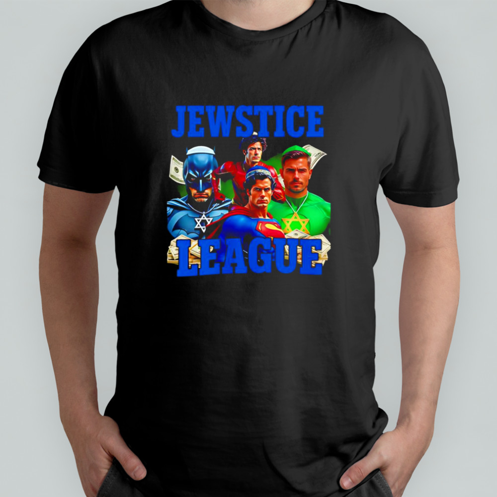 Jewstice League superheroes shirt
