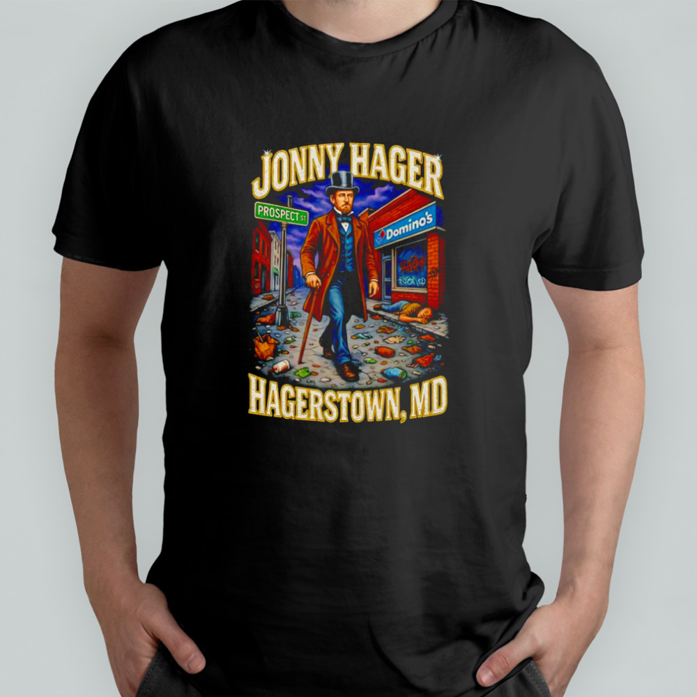 Johnny Hager Domino’s Hagerstown MD shirt