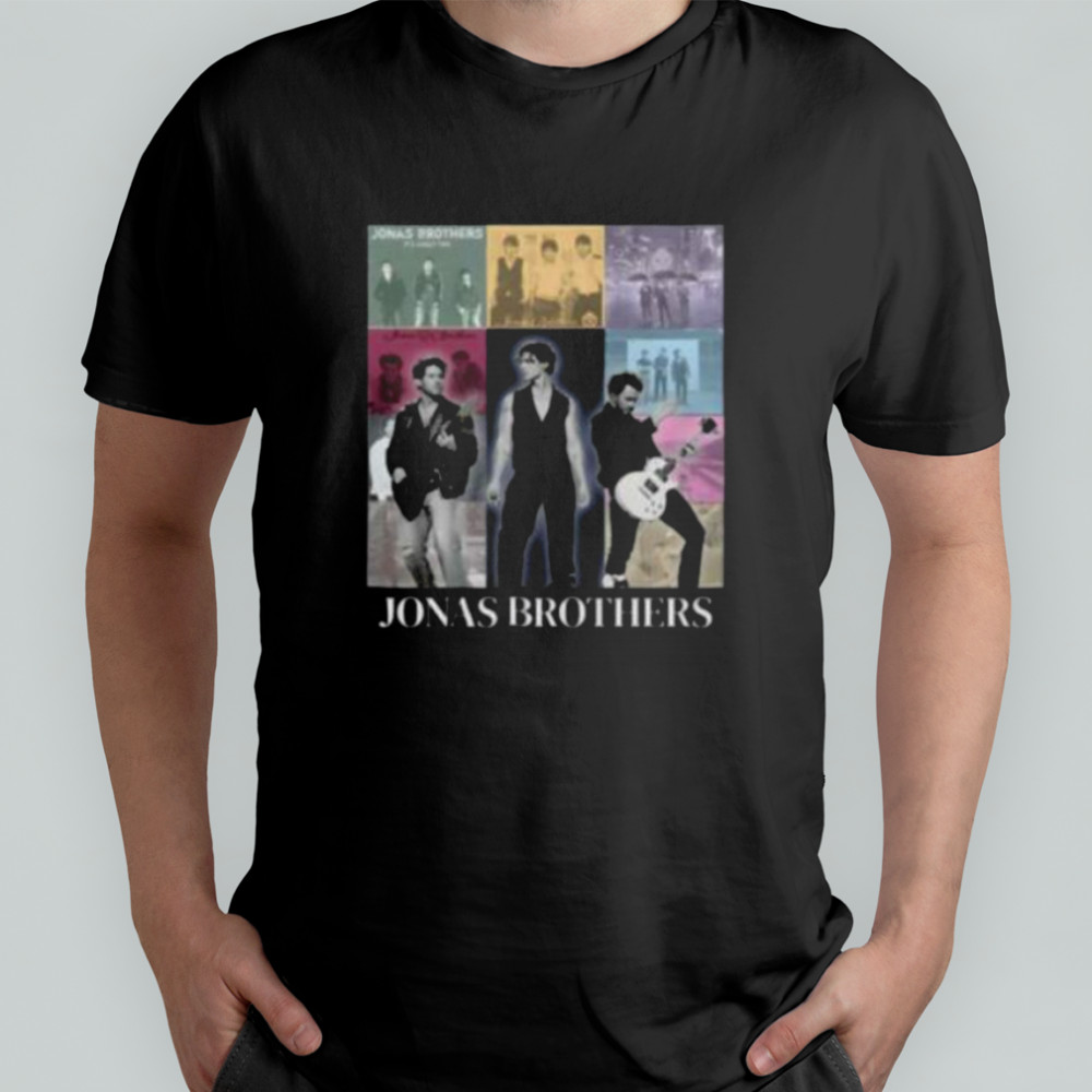 Jonas Brothers Pop Band Collage Concert Shirt