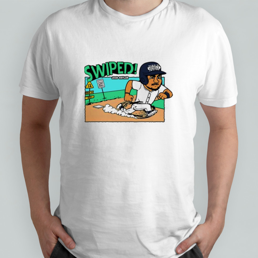 Josh Naylor Swiped Seattle Mariners MLB cartoon shirt