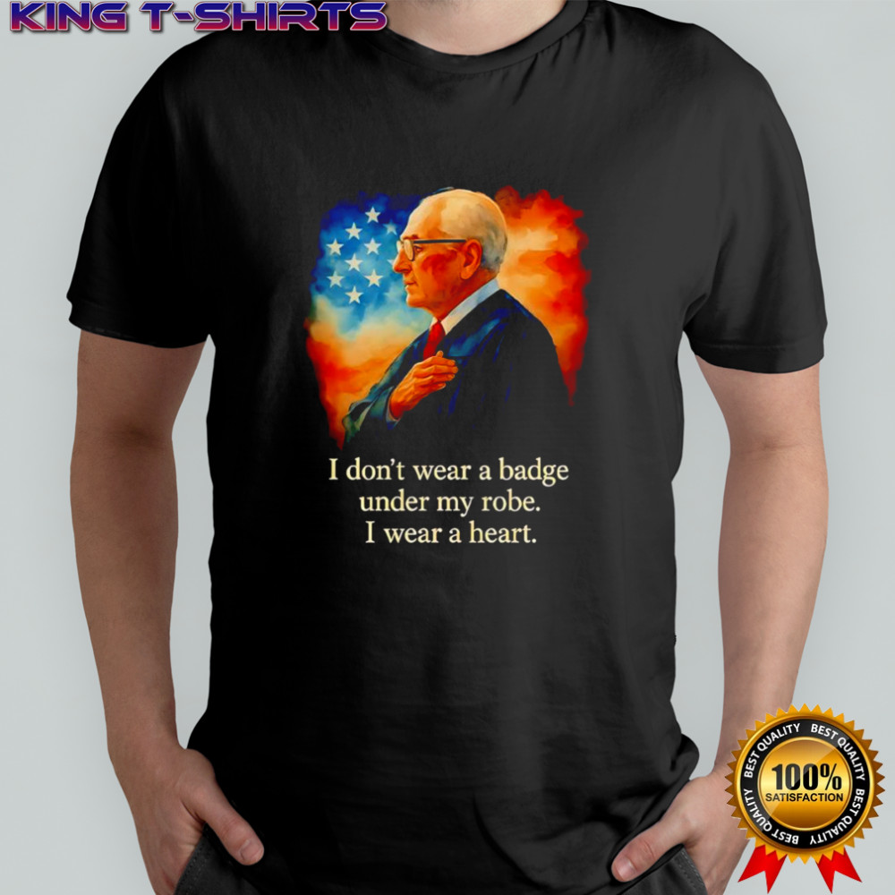 Judge Frank Caprio I don’t wear a badge under my robe I wear a heart shirt