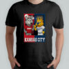 Kansas City Chiefs and Kansas City Royals mascot play card shirt