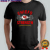 Kansas City Chiefs Strength Gym T-Shirt