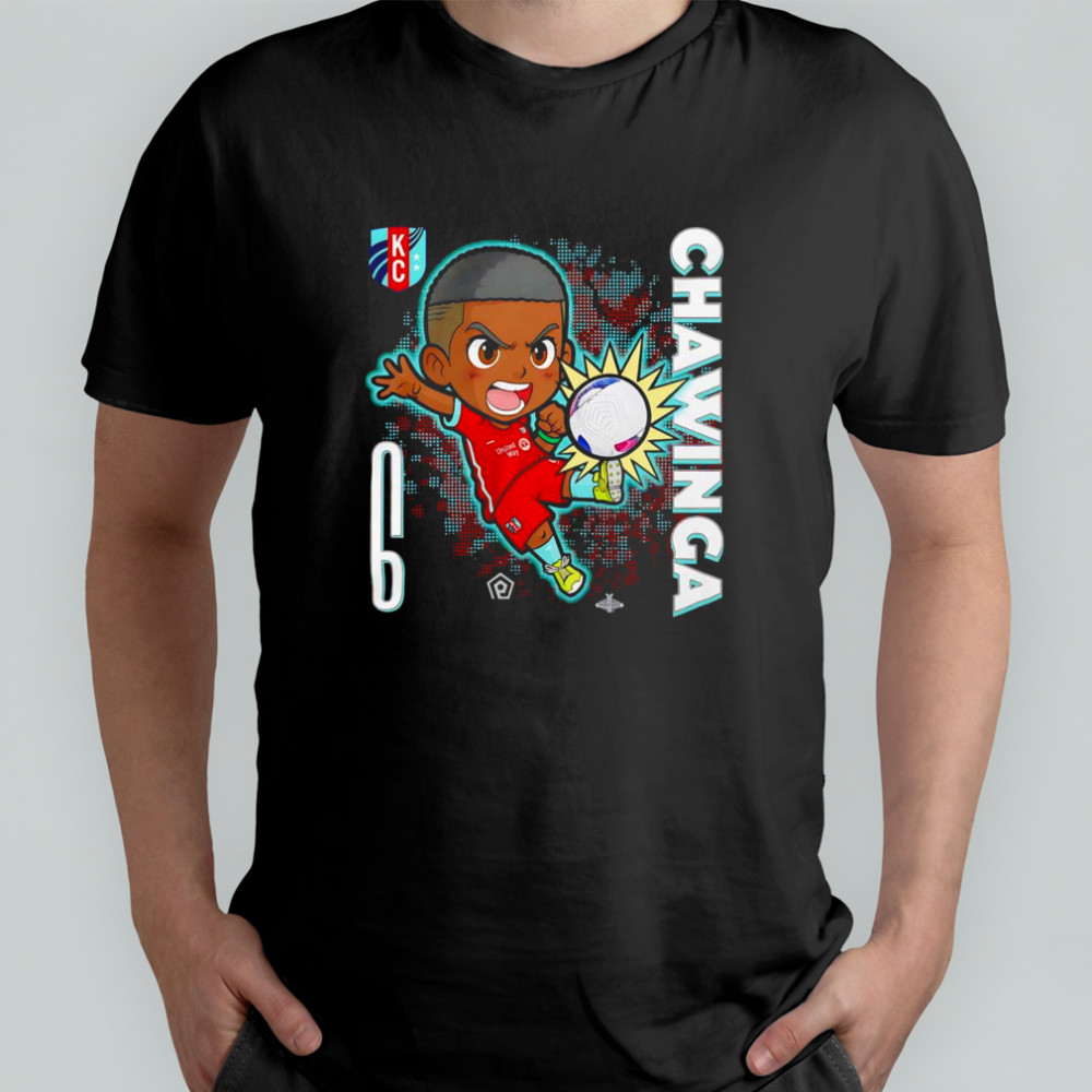 KC Current Temwa Chawinga chibi cartoon shirt