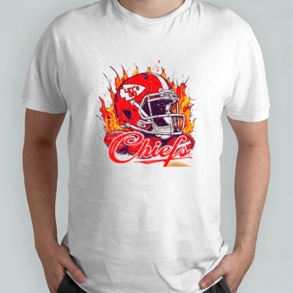 KC football wolf Let’s Go Chiefs Shirt