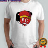 KC Mustache Heart Red Kansas City Chiefs shirt