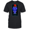 Keep Calm and Play On Basketball court shirt