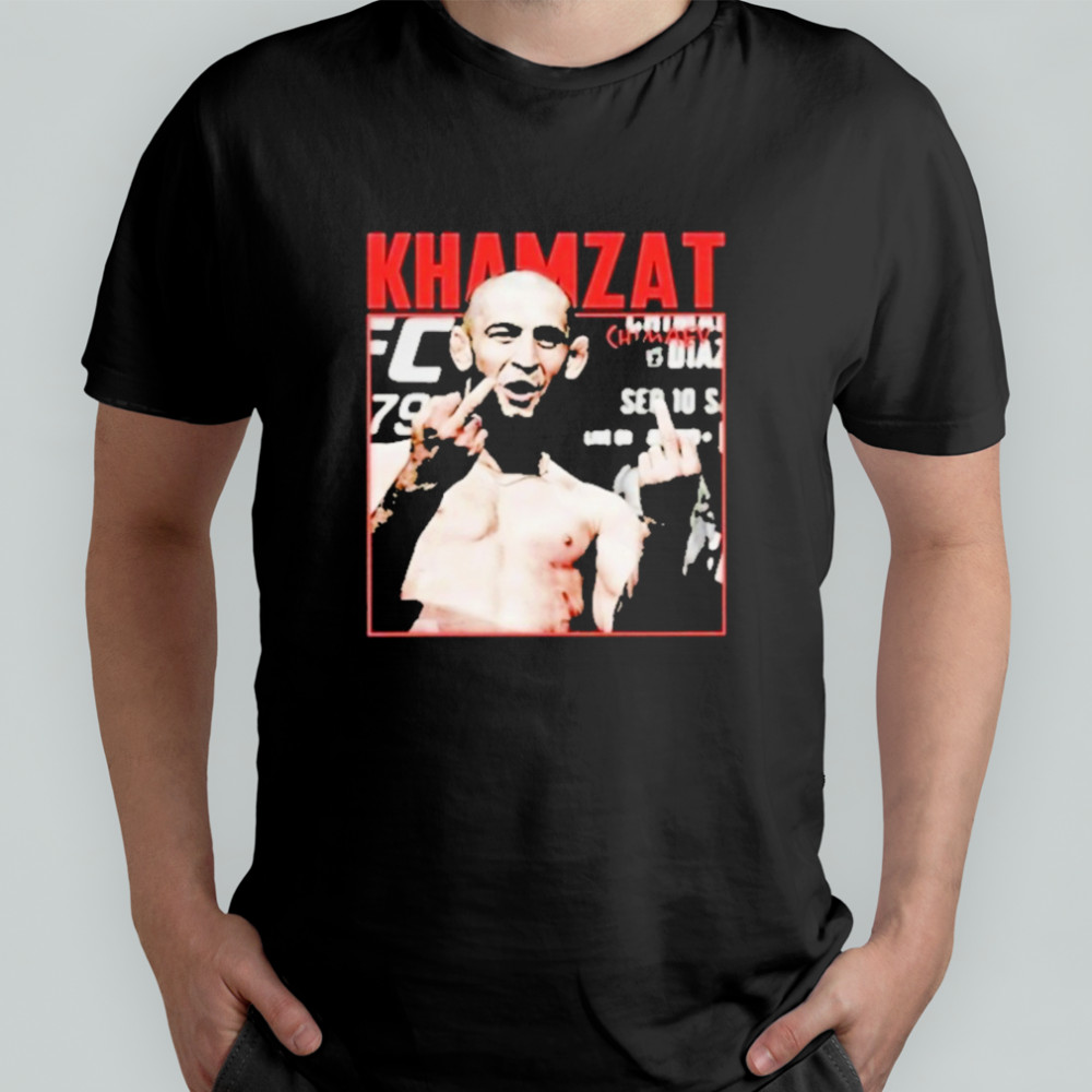 Khamzat Chimaev Middle Finger T-Shirt