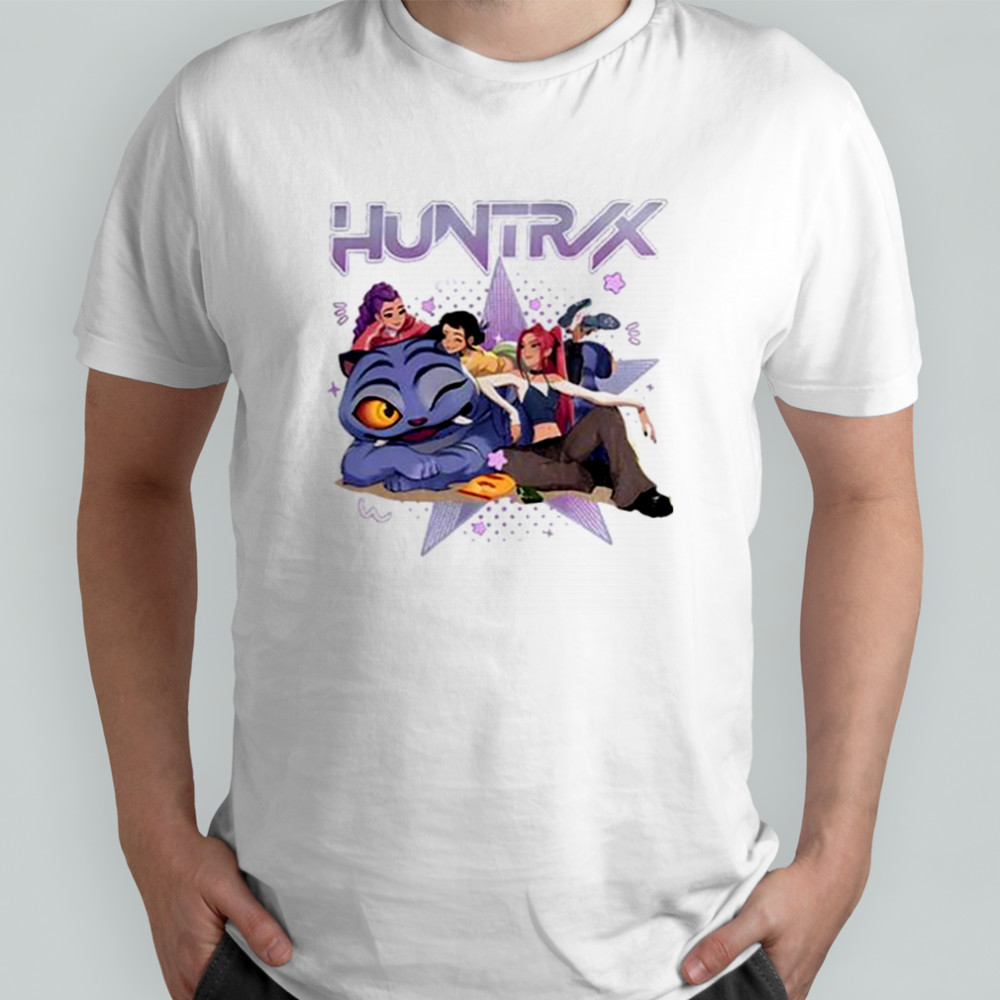 Kpop Demon Huntrix Mira Rumi Zoey Derpy Tiger Shirt